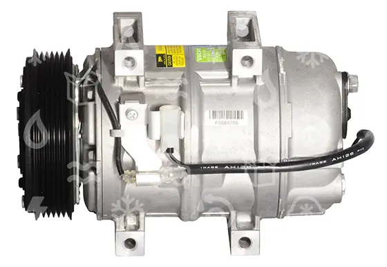 kompresor ZEXEL DKS 17CH, řemenice 123 mm - PV6, 12V, OEM 9166103